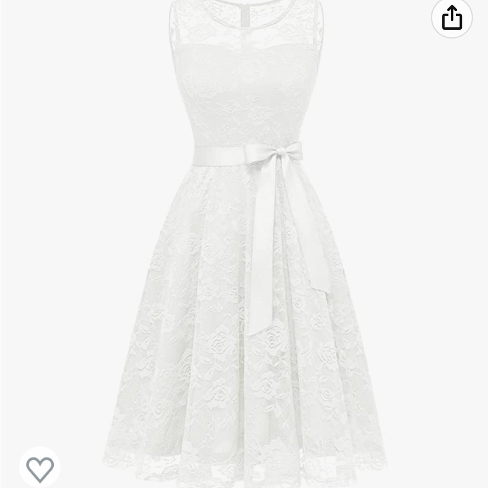EUC 3XL White dress worn once - Picture 2 of 6
